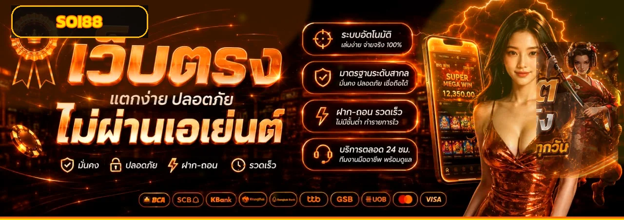ภาพรวม SOI88 เว็บตรงและบริการออนไลน์